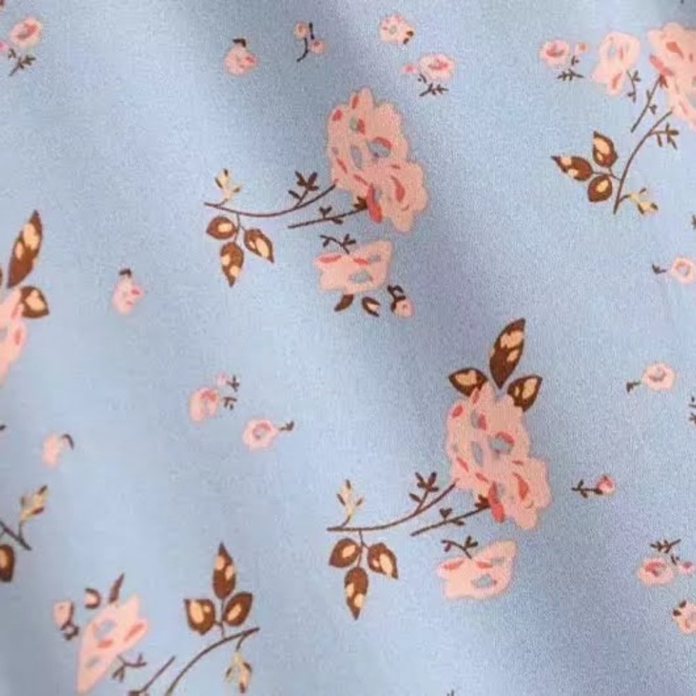 REFORMATION Nikita Blue Midi Dress Avignon Floral - Picture 13 of 16